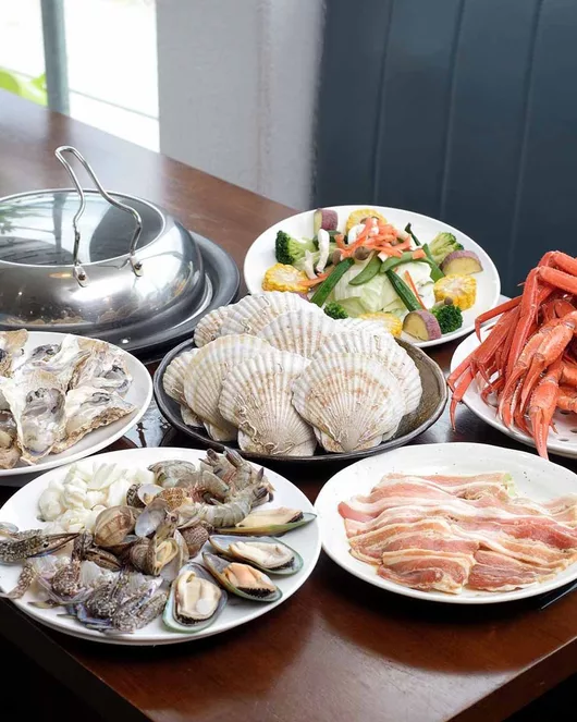 蒸汽海鲜自助套餐（含饮料吧）